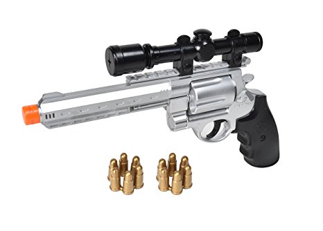 Maxx Action Toy Hunting Pistol with Scope and Working Electronic Lights and Sounds