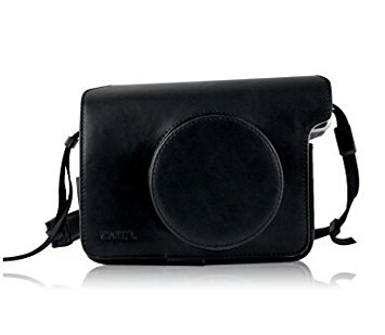 [Fujifilm Instax Wide 300 Camera Case] -- CAIUL Comprehensive Protection Instax Wide 300 Instant Film Camera Case Bag With Soft PU Leather Material [Ever Ready Design] ( Black )