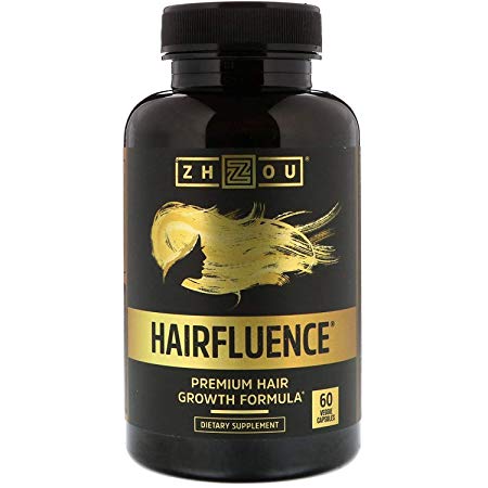 Zhou Nutrition, Hairfluence, Premium Hair Growth Formula, 60 Veggie Capsules