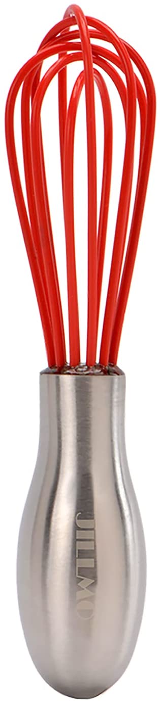 Jillmo Mini Whisk, 6 inch Silicone Whisk