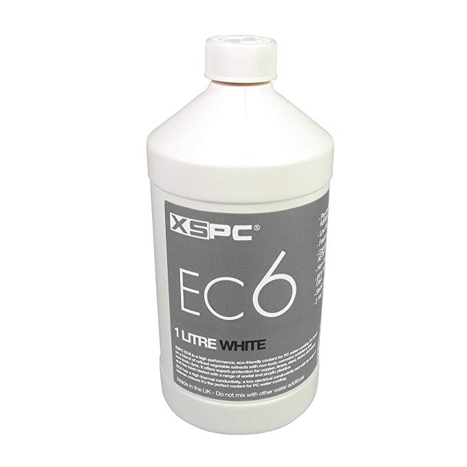 XSPC EC6 High Performance Premix Coolant, Opaque, 1000 mL, White