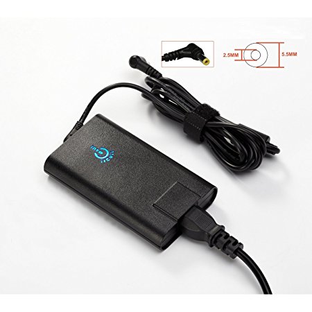 Intocircuit 65w Ultra-Slim Ac Adapter Battery Charger For Asus x54 series of laptops