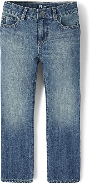 The Children's Place Boys' Basic Bootcut Jeans