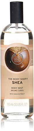 The Body Shop Shea Body Mist, Paraben-Free Body Spray, 3.3 Fl. Oz.