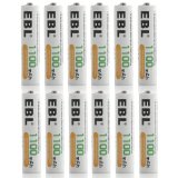 EBL 12 Pack 1100mAh AAA Ni-MH Rechargeable Batteries Home Basic Series