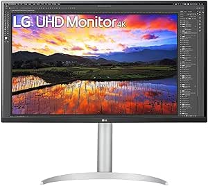 LG 32UP55NP-W Computerbildschirm 80 cm (31.5 Zoll) 3840 x 2160 Pixel 4K Ultra HD Mattschwarz 16:9