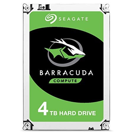 Seagate Barracuda Internal Hard Drive 4TB SATA 6Gb/s 256MB Cache 3.5-Inch - Frustration Free Packaging (ST4000DM004)