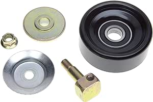 ACDelco Gold 36142 Idler Pulley with Bolt, 2 Dust Shields, and Nut