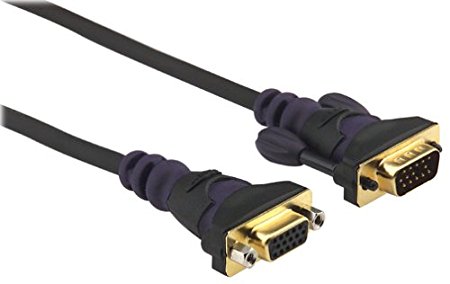 Belkin Premium Gold Male-to-Female VGA Monitor Extension Cable (10 Feet)