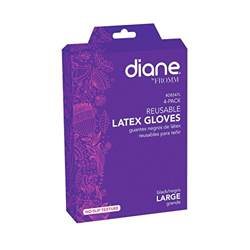 Diane Large Latex Reusable Gloves 4 count