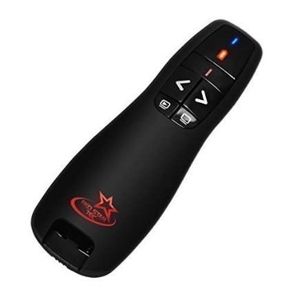 Red Star Tec Powerpoint (PPT) and Keynote Presentation Remote Clicker