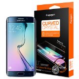 Galaxy S6 Edge Screen Protector Spigen Full HD Galaxy S6 Edge Screen Protector Clear NEW Steinheil Curved Crystal JAPANESE BASE FILM HD Premium Ultra Clear Front Screen Protector for Galaxy S6 Edge 2015 - Curved Crystal SGP11537