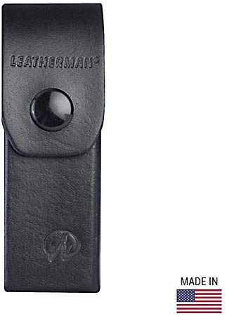 Leatherman Genuine Leather Case Sheath Pouch for Wingman / Rebar / Sidekick LT100 - Black