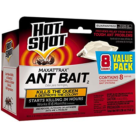 Hot Shot MaxAttrax Ant Bait2, 8-Count, 6-Pack