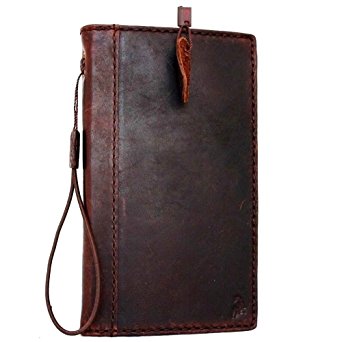 Genuine Oiled Leather Case for Motorola Nexus 6 Luxury Book Wallet Handmade Business Luxury New Free Shipping !