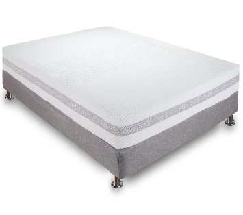 Classic Brands Engage 11-Inch Hybrid Cool Gel Memory Foam and Innerspring Mattress Queen