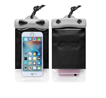 Dry Bag TPU Waterproof Case Bag For iPhone 5 iPhone 6 6S SE (3.9" x 5.9", G1015)