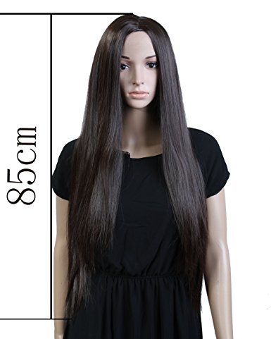 Cool2day Fashion Women's Wigs Full Long Bangs Cosplay Party Wig 75cm JF011829