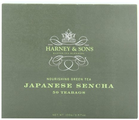 Harney & Sons Japanese Sencha Green Tea, 50 Tea Bags