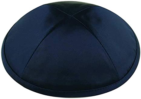 Zion Judaica Deluxe Satin Kippot Bulk Packs Kippas or Single Kippah Includeds Free Kipa Clips