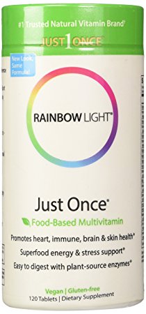 Rainbow Light Just Once Multivitamin  Tablets   120 tablets