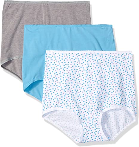 Bali Women's Cool Cotton Skamp Brief 3-Pack