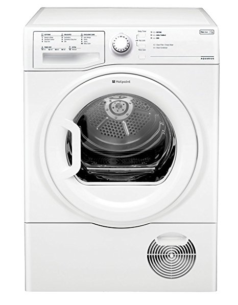 The Hotpoint TCFS 73B GP (UK) Freestanding Tumble Dryer comes in a classic white finish to complement any setting and features a 7kg drum capacity. This appliance is designed to protect your garments and features some of our newest care technology. Features include the Fibre Care option