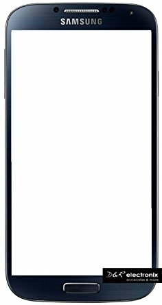 New OEM Front Touch Screen Outer Panel Glass Lens Replacement for Samsung Galaxy S4 IV GT-i9500 i9505 i337/AT&T M919/T-Mobile SCH-i545/Verizon SPH-L720/Sprint SCH-R970/US Cellular (OEM Pebble Blue)