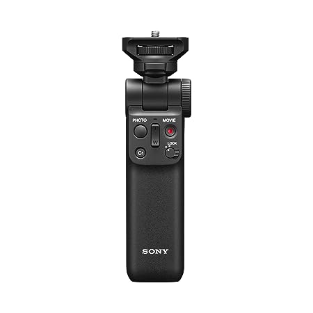 Sony GP-VPT2BT Bluetooth Shooting Grip | for Vlogging | Easy to Handle | Lightweight with Control Buttons