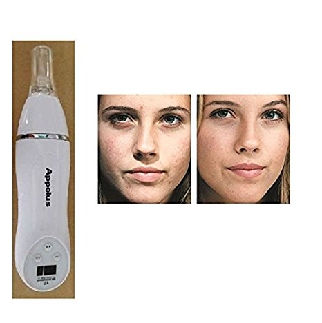 Appolus Diamond Microdermabrasion Machine 8 Heads-Professional Microdermabrasion System-Diamond Tips-Pore Vacuum Extraction-Treatment for Dull Skin Acne Hyperpigmentation Lines Wrinkles Sagging