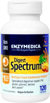 Enzymedica - Digest Spectrum Multiple Food Intolerance Formula 120 Capsules
