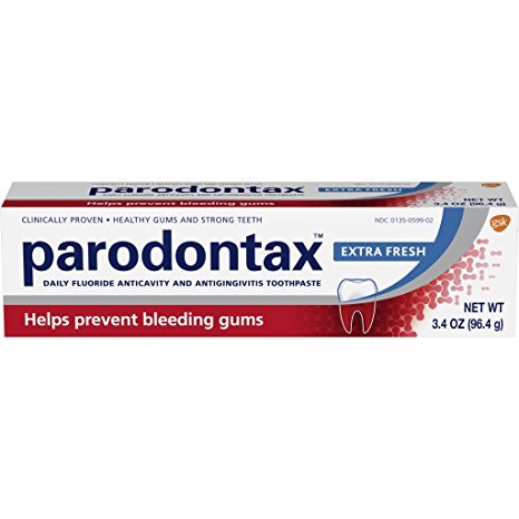 Parodontax Extra Fresh Toothpaste for Bleeding Gums, 3.4 Ounce