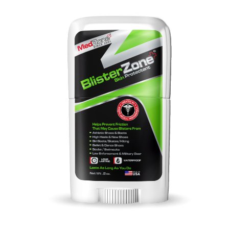 BlisterZone - Anti Blister Prevention (Packaging May Vary) - Created by Sports Medicine Professionals