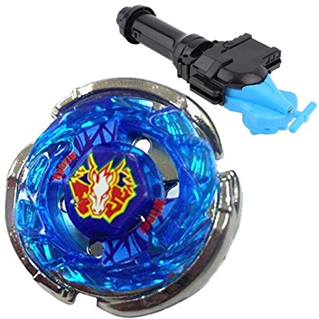 BXE Metal 4D High Performance GameStorm Pegasus BB28 Fight Metal Masters 4D Gyro Battling Tops Gyroscope with Blue string Launcher Grip