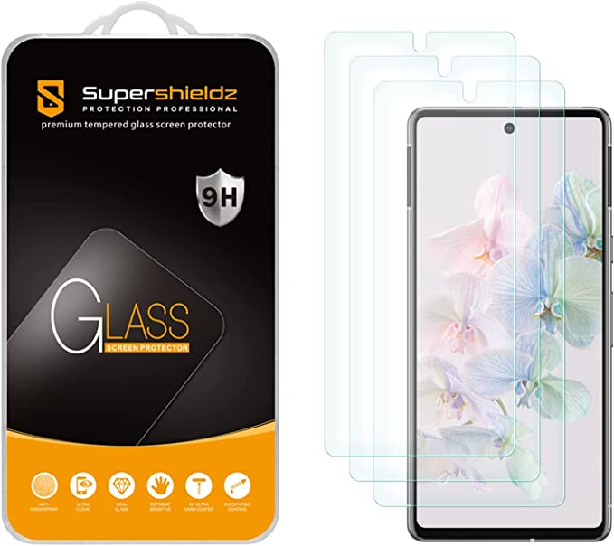 (3 Pack) Supershieldz Designed for Google Pixel 7 Tempered Glass Screen Protector, Anti Scratch, Bubble Free