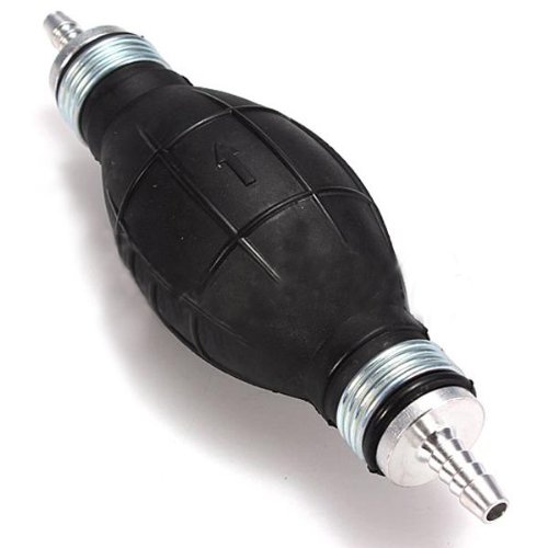Ninth-City Black Rubber Fuel Transfer Primer Pump Bulb For Marine Boat Gasoline Petrol Diesel Accessories - 5/16"/8mm