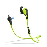 PLAY X STORE Wireless Bluetooth Stereo Earbuds Sweatproof In-Ear Sports Headphones with Microphone - Green