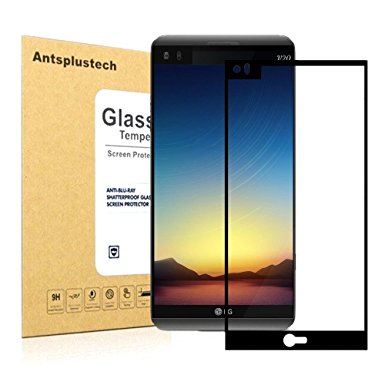 LG V20 Screen Protector Glass (Full Screen Coverage),Antsplustech Premium Tempered Glass Screen Protector