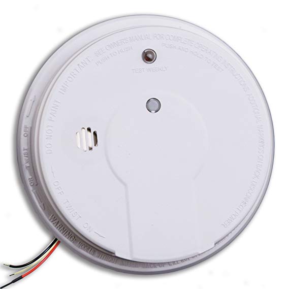 Kidde i12020 Basic Hardwire Smoke Alarm with Test Button