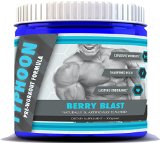 NEW Pre Workout Typhoon 1 Rated Pre-Workout Powder Supplement for Explosive Energy and Focus at the Gym with Creatine L-Arginine and Yohimbe for Preworkout Protein Strength