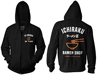 Ripple Junction Naruto Shippuden Ichiraku Ramen Adult Zip Hoodie