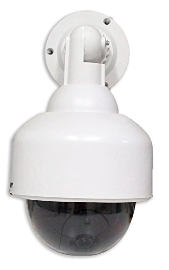 ToolUSA Anti-theft Dummy Speed Dome Camera With Led Flashing Light: D415-CELL-YX