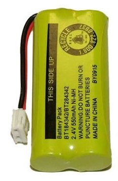 Replacement Battery for AT&T BT8001 / BT8000 / BT8300  / BT184342 / BT284342 / 89-1335-00 / 89-1344-01 / BATT-6010 / CPH-515D (Bulk Packaging)