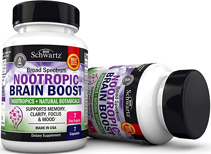 Nootropic Brain Boost with Natural Botanicals Sample