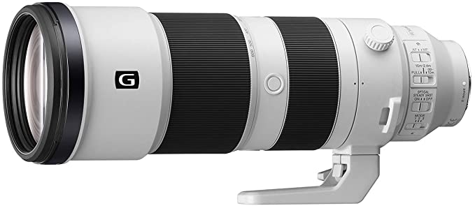 Sony SEL200600G High-Resolution Full Frame Super Telephoto Zoom G Lens with Built in Optical Image stabilisation, SEL200600G.SYX