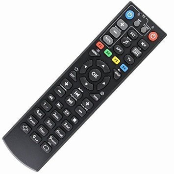 Anewish Black Replacement Remote Control For Mag 250 254 linux system iptv set box