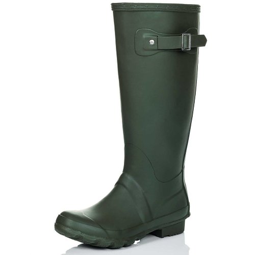 SPYLOVEBUY ARCTIC Women's Knee High Flat Welly Rain Boots