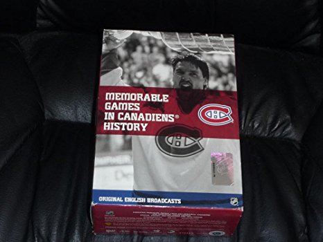 NHL Greatest Games in Montreal Canadiens History Memorable DVD 10-Dvd Set Hockey