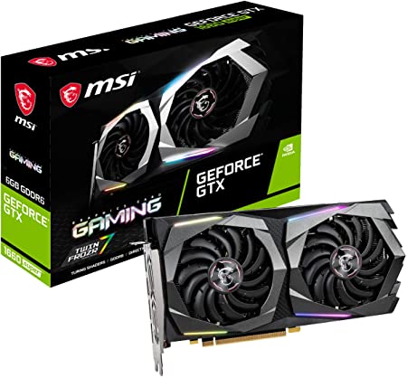 MSI GeForce GTX 1660 Super Gaming Graphics Card, PCI-E x16, No NVLink, VR Ready