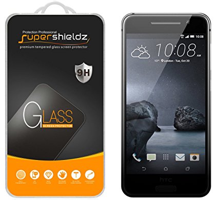 [2-Pack] Supershieldz for HTC One A9 Tempered Glass Screen Protector, Anti-Scratch, Anti-Fingerprint, Lifetime Replacement Warranty